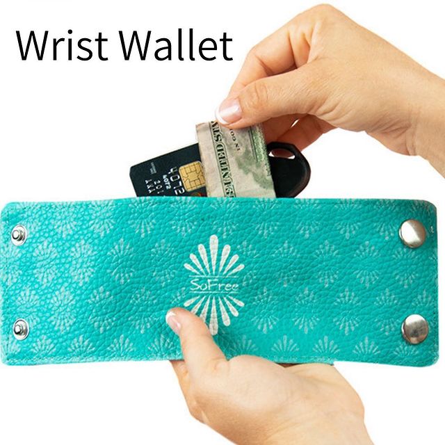 Try A Handy Wrist Wallet Pouch to Keep Your Credit Cards Safe﻿