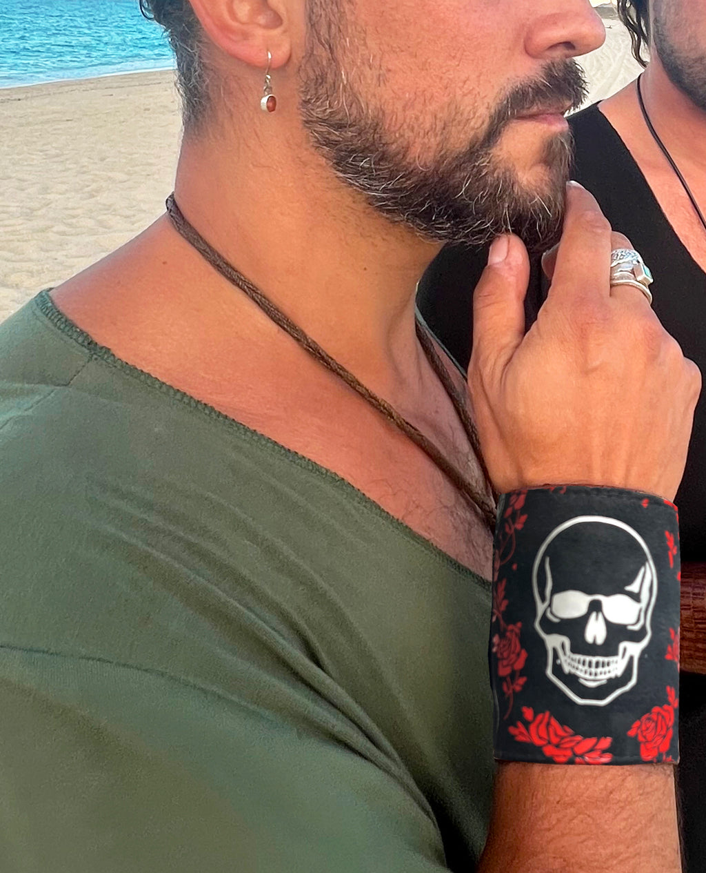 Men's Travel Wallet | Skull Wallet