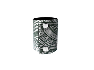 Wallet for Men with Style -  Polynesian tattoo design