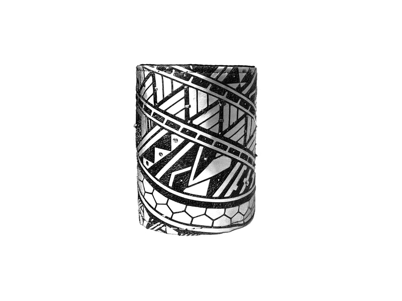 Wallet for Men with Style -  Polynesian tattoo design