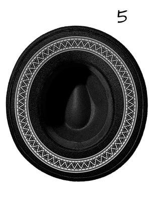 Mens Fedora Hat  | Sacred Geometry Designs