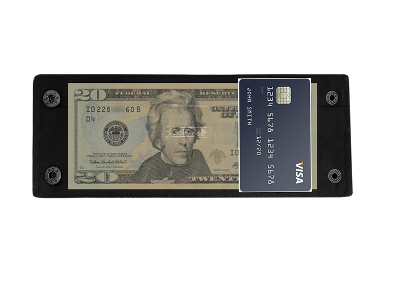 Ladies Wrist Wallet | Hidden Compartment