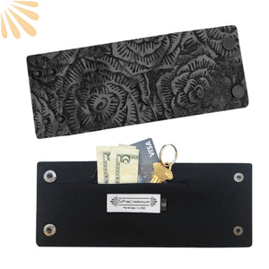 SoFree Creations Wrist Wallet Best Slim Wallet for Women - Batik Wrist Wallet