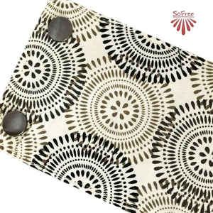 Buy Online High Quality, Beautiful and Stylish Beige Mandala Wrist Wallet - SoFree Creations