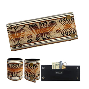 Buy Online High Quality, Beautiful and Stylish Nazca Lines Peruvian Wrist Wallet - SoFree Creations
