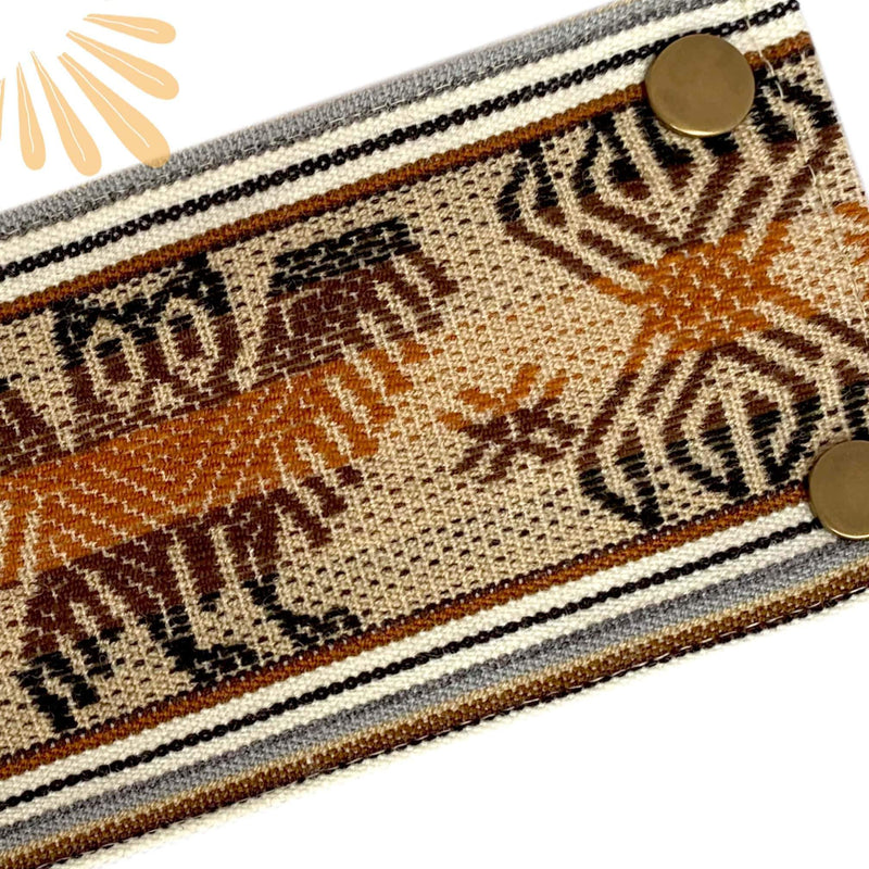 Buy Online High Quality, Beautiful and Stylish Nazca Lines Peruvian Wrist Wallet - SoFree Creations