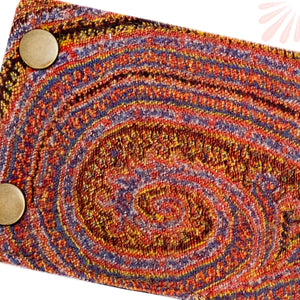 SoFree Creations Wrist Wallet Ethnic Bracelet Wallet for Ladies - Boho Wallet