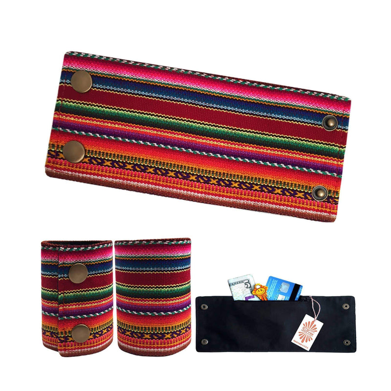Women's Boho Wallet - Wearable Travel Wallet | SoFree Creations