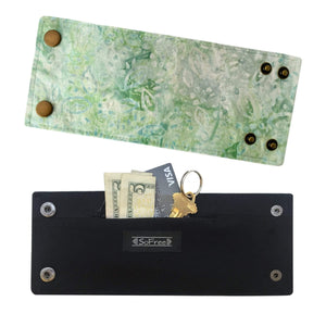 Buy Online High Quality, Beautiful and Stylish Indonesian Batik Wrist Wallet - SoFree Creations