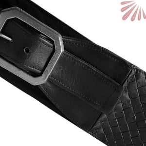 SoFree Creations Belt Phone and Money Holder Belt - Black Belt with Secret Pockets