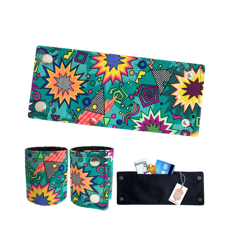 Buy Online High Quality, Beautiful and Stylish POW Lycra Wrist Wallet - SoFree Creations