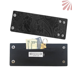 SoFree Creations Wrist Wallet Secret Money Bag - Best Travel Wallet Cuff
