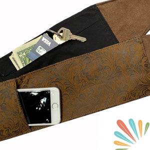 Buy Online High Quality, Beautiful and Stylish Festival Belt Bag with Hidden Pockets - SoFree Creations