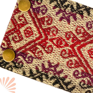 SoFree Creations Wrist Wallet Vegan Wallet | Unisex Ethnic Wallet