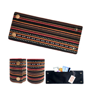 SoFree Creations Wrist Wallet Women's Boho Wallet  - Wearable Travel Wallet