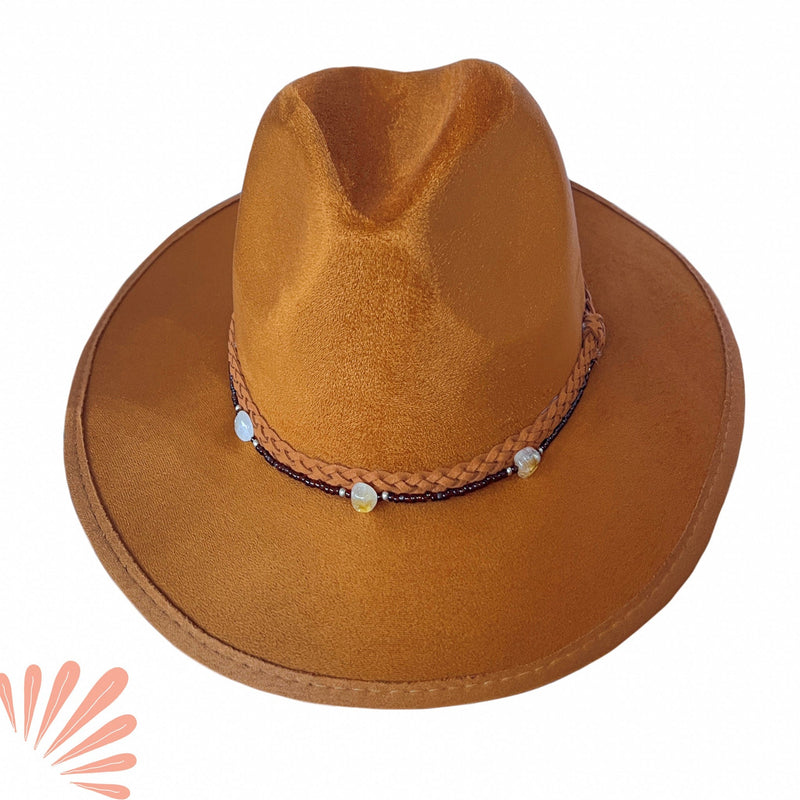 SoFree Creations | Wrist Wallets and Belt Wallets fedora hat Medusa Hat | Black or Tan Fedora Hat